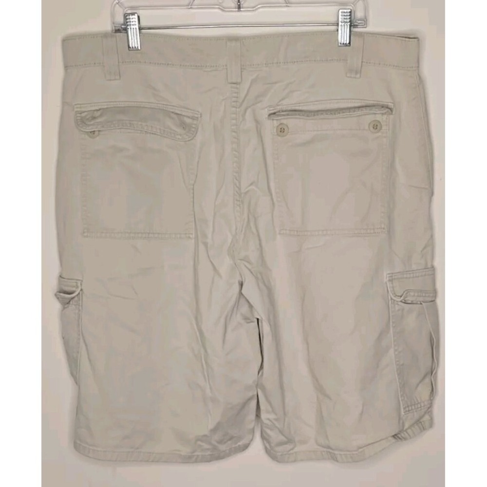 Levi's Khakis SilverTab Cargo Shorts Relaxed Vintage Tan Twill 38 (fits 39x10) - Picture 5 of 8